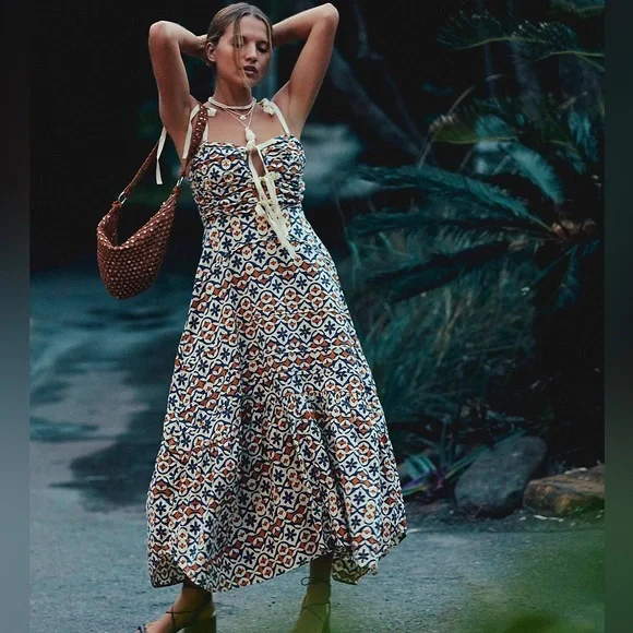 Free People Palma Printed Dress - Picture 6 of 8